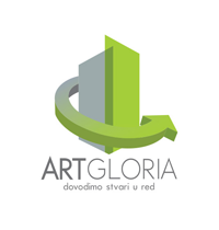 art gloria crna gora logo