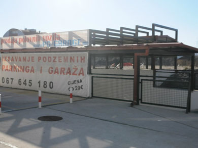 podzemna garaža pg garage crna gora