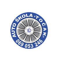 auto škola točak crna gora logo